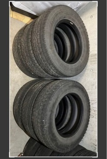 トラック用スタッドレス　2021年製6本おまけ付き