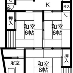 境町駅徒歩2分🉐3DK✨2.2万円【DIY🔧ペット🐶OK】 - 不動産