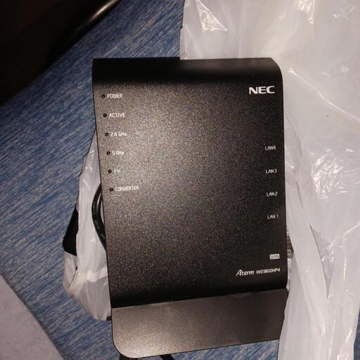 その他 NEC Aterm wg1800HP4