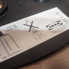 ●　IKEA、スツール、4脚セット、白黒、イス、イケア、山梨県甲斐市の画像