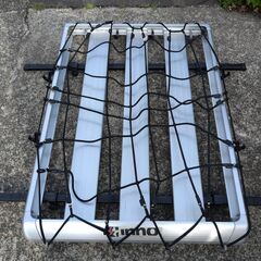INNO ルーフキャリア　バー　ステー　ネット　4点セット