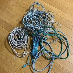 【あげます】LANケーブルセット
