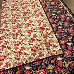 テーブルクロス　更紗です