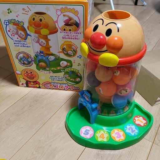 アンパンマン　にぎって！おとして！くるコロタワー