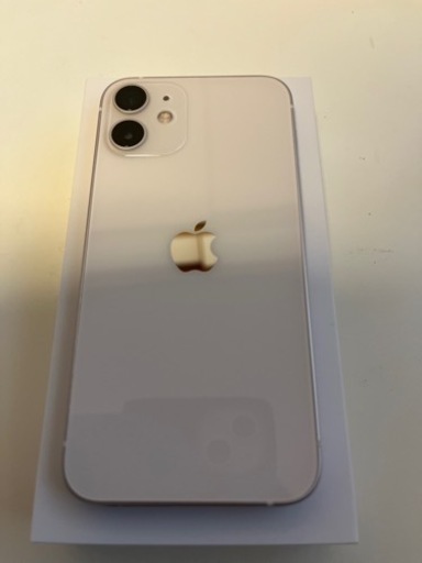 （値下げします！） iPhone 12 mini 64GB ホワイト美品①