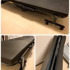 ニトリ 折りたたみベッド シングルの画像