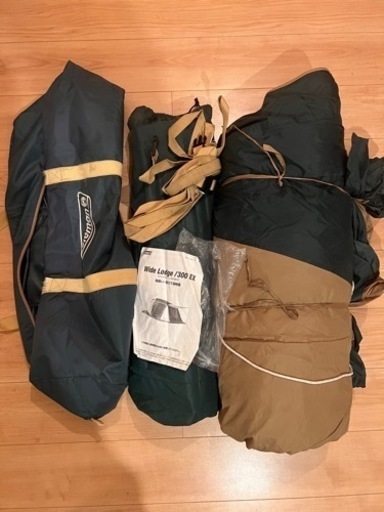 【程度良好】コールマン Coleman ワイドロッジ300EX 2ルームテント