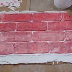 モルタル造形・・・レンガの画像