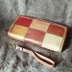 【新品】レザー長財布の画像