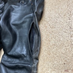決まりました。バイク牛本革パンツ　ラフ&ロードの画像