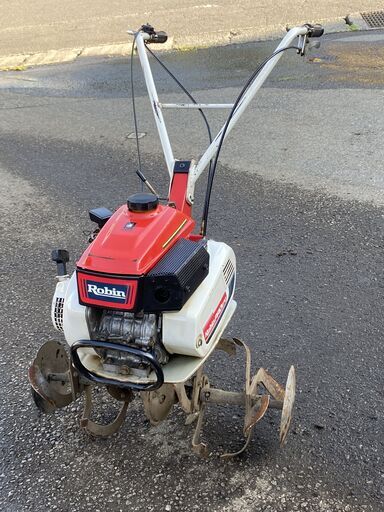 軽トラ貸し出しOK 現物確認歓迎 初期不良安心対応 整備済 ローターオイルシール新品 後進可能 富士スバル ロビン 2.7馬力 耕運機 PRO270