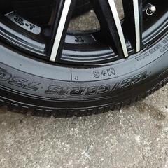 商談中☆13インチ　155/65/13タイヤホイール４本セット☆の画像