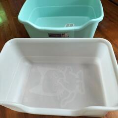 ワイドなネコちゃんトイレの画像