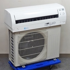 🌸美品,お買い得‼️19年製三菱霧ヶ峰,冷房10~12帖,標準設置工事付き,本体保証1年間付き[商品番号:143]の画像