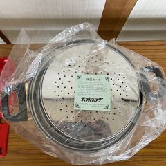 ★新品未使用 パスタポット 23cmの画像