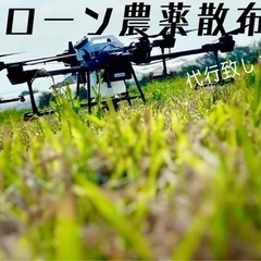 ドローン農薬散布
