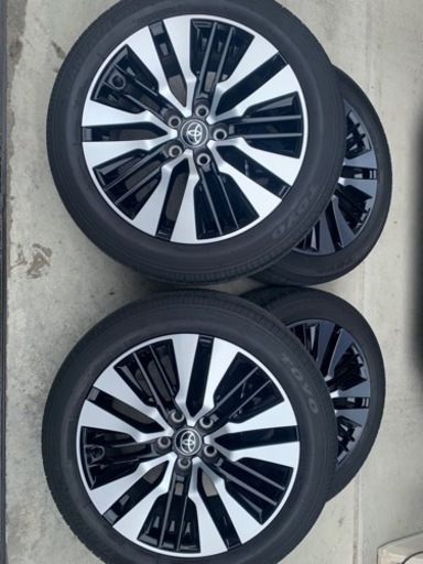 ✨超美品✨アルファード30後期SCパッケージ ナット付純正ホイール&タイヤセット