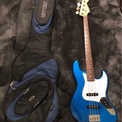 最終値下！早い者勝ち(ギグバック付)FenderJAPANジャズベースフェンダーの画像