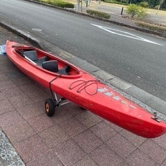 値下げしました。夏のレジャーに中古ペヤカヌーいかがですか？