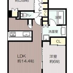 令和3年12月建築　阪急不動産分譲賃貸2LDK   ご都合に合わ...