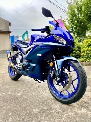 最終値下げyzf-r25 6038キロ　ディープパープリッシュブルーメタリック