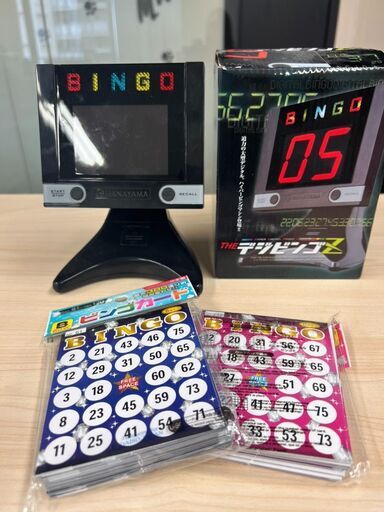 ＜ビンゴカード付き＞デジビンゴ・ビンゴセット★引き取り限定(東陽町)★