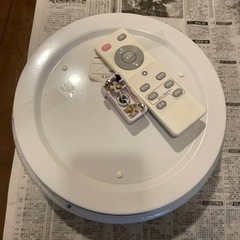 * LEDシーリングライト 6畳 24W リモコン付き 調光の画像