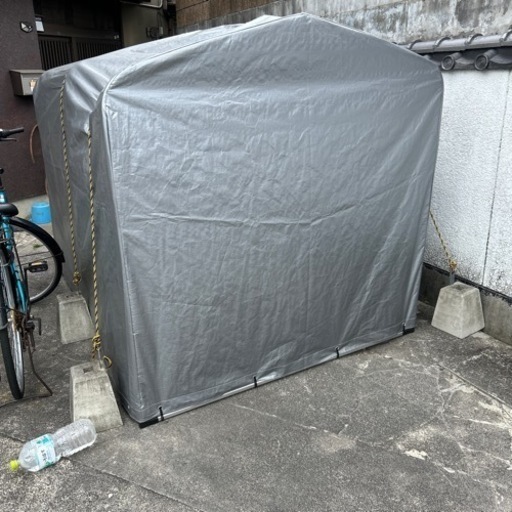 サイクルハウス3~4台用  残り後7日