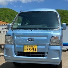 【車検長期！】スバル　サンバーバン　スーパーチャージャー　5速4...
