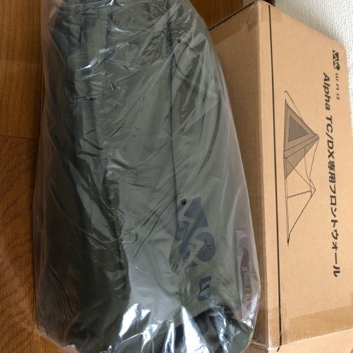 【人気】WAQ Alpha TC SOLO DX フロントウォール付き　中古 WAQ（アウトドア） WAQ Alpha TC SOLO DX 専用フロントウォール
