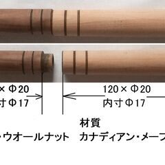 カナダ産ハンドメイド木工芸品各種②の画像