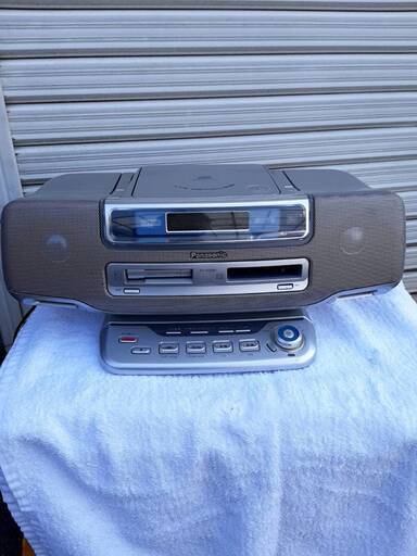 通電確認OK！　PANASONIC パナソニック RX-MDX81 MDラジカセ ◆CD / FMラジオ dan0426 　近辺の寝屋川市　枚方市　四條畷市　交野市　大東市　門真市　守口市　高槻市　摂津市　大阪市内等　その他府県も大歓迎！