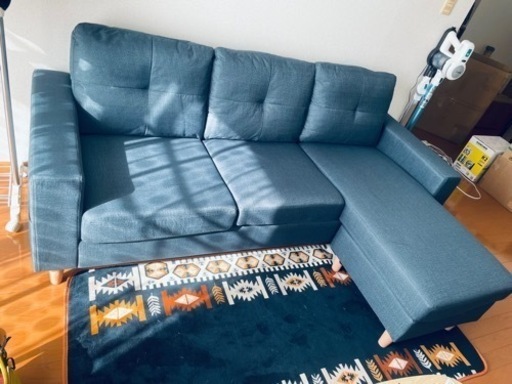 受け渡し予定者決定３人がけソファーオットマン付