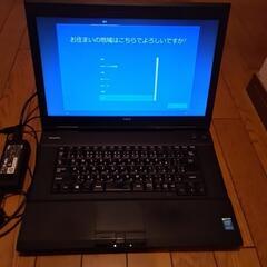 【値下げ】ノートパソコン NEC VersaPro  中古品ですが正常に稼動します。セカンドパソコンとして使ってください。