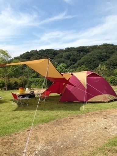 タフワイドドームIV/300ヘキサタープとインナーシートとグランドシート付