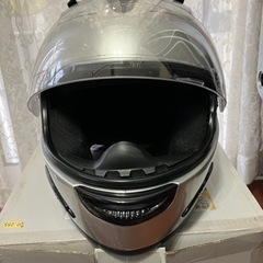 NEORIDERS-NR-7フルフェイスヘルメットと、スモークシ...