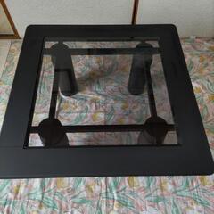 応接ガラステーブルの画像
