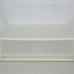 stp-1868　無印良品　PP収納ケース　引出式　横ワイド・小...