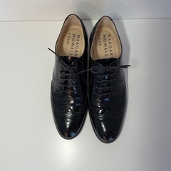 Margaret Howell idea  ウイングチップ エナメルシューズ 22cmの画像