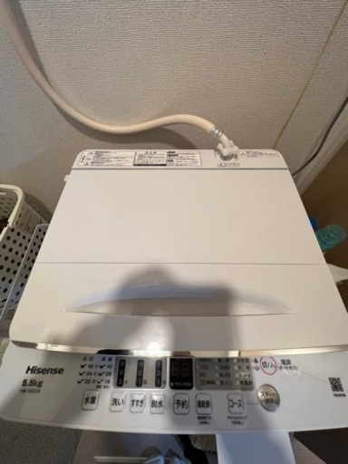 2023年3月購入　ハイセンス　洗濯機　5.5kg