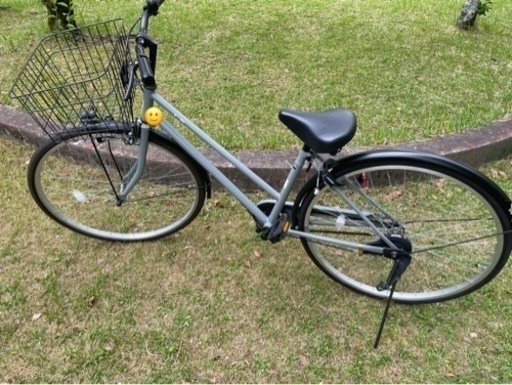 自転車 前カゴ付き ライト付き