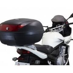 新品リアボックス４８Ｌ　大きめ　中赤　１２５ｃｃ－２５０ｃｃ向けの画像