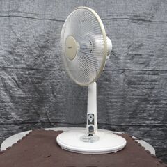 5/3●中古　テクノス　リビング扇風機　（KI-157R）リモコン式