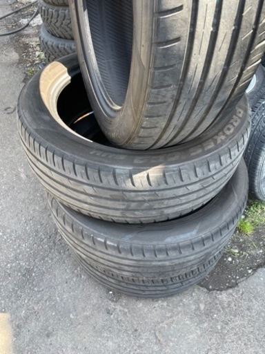 225/55r19 中古　4本セット