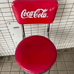 《中古》Coca Cola  カウンターチェアの画像