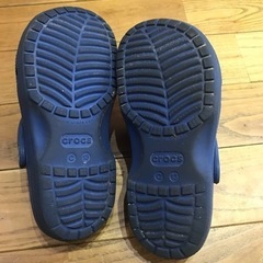 クロックス　ブルーc13 （19センチくらい）の画像