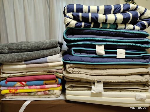 ★売約済★寝具20点セット☆掛け敷布団＆毛布＆敷パット＆カバーなど…☆