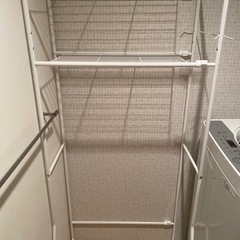 ニトリ 洗濯機ラック トーレブランカの画像