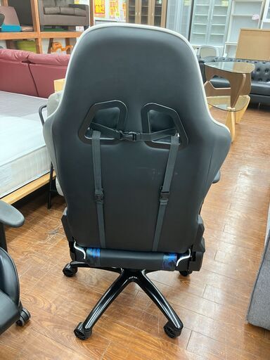 未使用 ゲーミングチェア 昇降 リクライニング可能! No.3102● ※現金、クレジット、ぺイペイ、スマホ決済対応※
