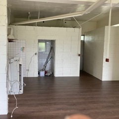 本部町　店舗物件　間仕切り壁造作工事